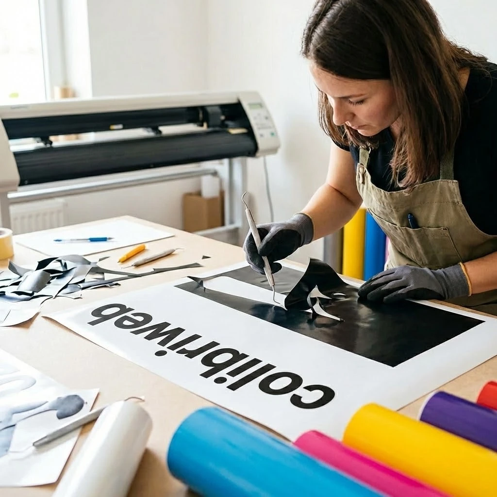 Corte de vinilo en plotter