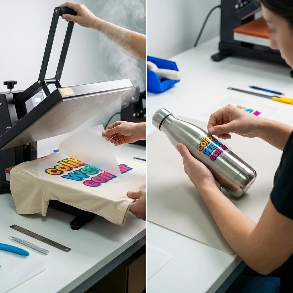 Impresión DTF para textil y etiquetas UV